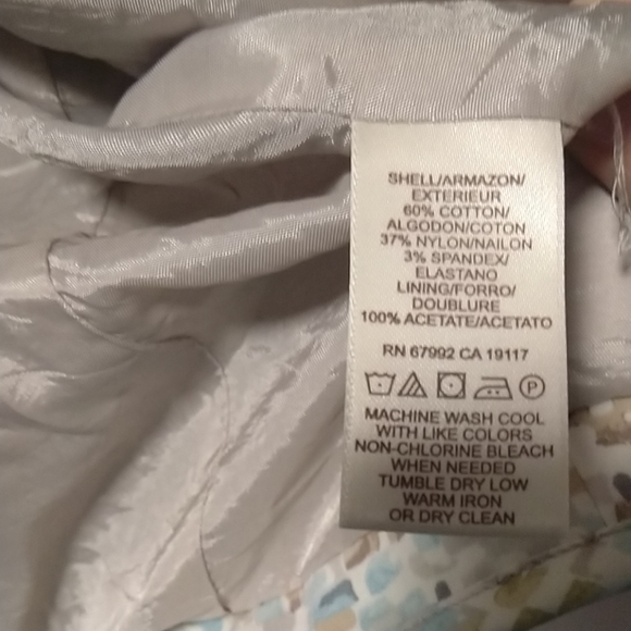 Sigrid Olsen collection dress jacket sz 8 - Picture 6 of 7